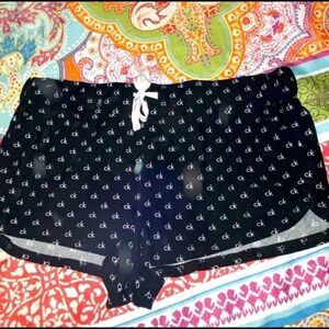 Calvin klein CK Drawstring shorts size large
